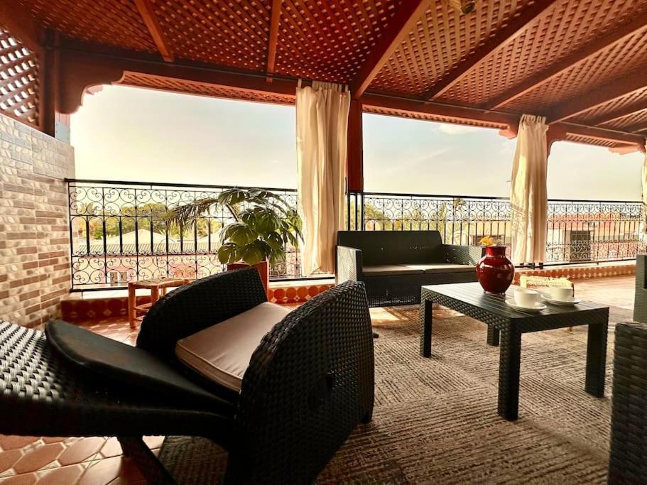 Triplex Spacieux Et Familial Avec Vue Panoramique Marrakesh