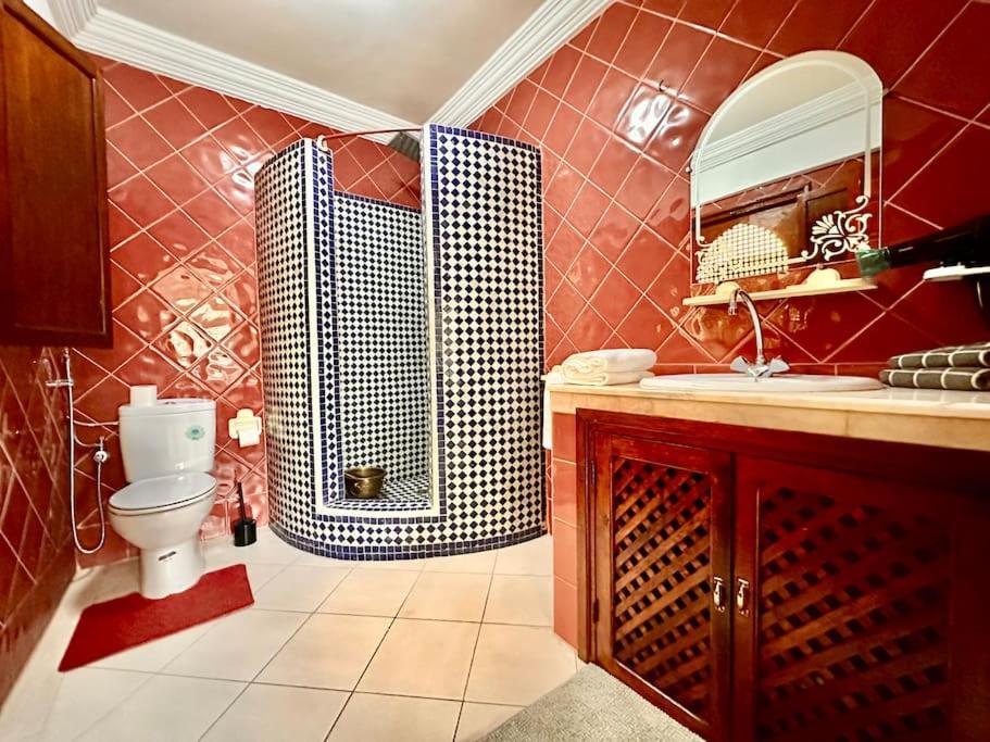 Triplex Spacieux Et Familial Avec Vue Panoramique Apartamento Marrakesh